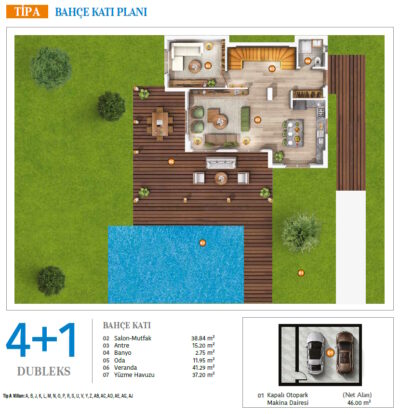 TipA-Bahce-Kati-Plani
